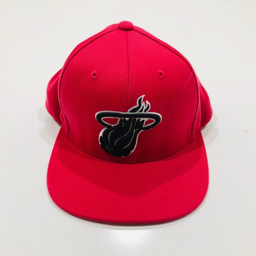 Miami Heat Mitchell & Ness NBA Baseball hat cap